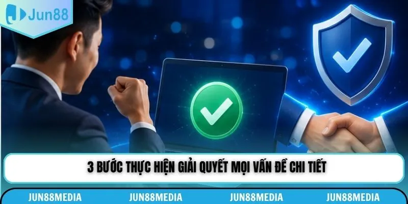 3 bước thực hiện giải quyết mọi vấn đề chi tiết