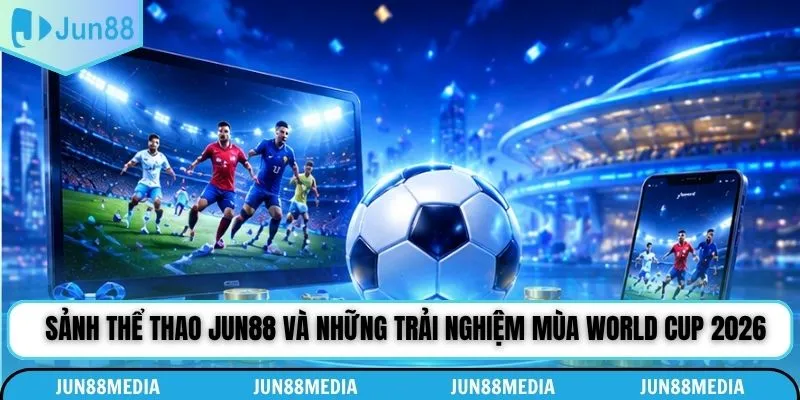 Sảnh thể thao Jun88 và những trải nghiệm mùa World Cup 2026