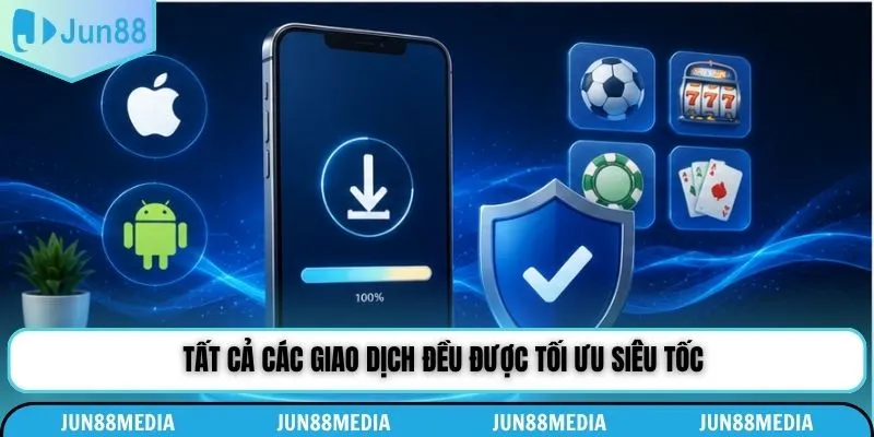 Tất cả các giao dịch đều được tối ưu siêu tốc